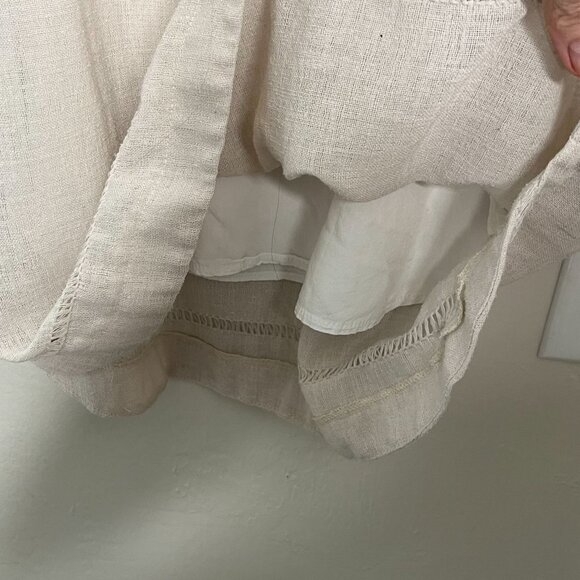 ASTR the Label Off Shoulder Shift Dress Beige Khaki‎ Knit Size Medium - Picture 5 of 11